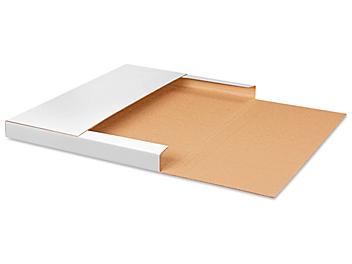 28 x 22 x 2" White Easy-Fold Mailers S-21598