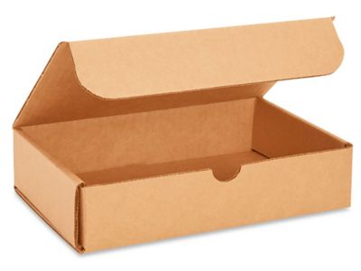 Plastic Boxes - 4 5/8 x 3 1/2 x 1 1/4, Clear - ULINE - Carton of 84 - S-6278