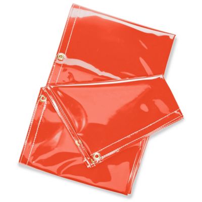 Replacement Welding Curtain - 6 x 10', Orange S-21632O