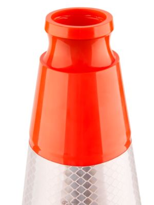 Heavy Duty Reflective Traffic Cones - 28", Orange