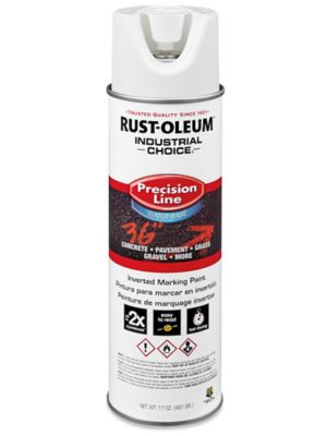 Rust-Oleum Professional 6-Pack White Water-based Marking Paint (Spray Can)  in the Marking Paint department at