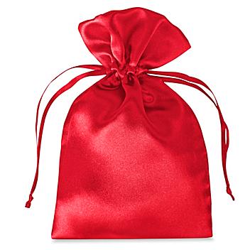 Satin Bags - 5 x 7", Red S-21653R