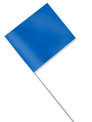 Stake Flags - 4 x 5", Blue S-21660BLU