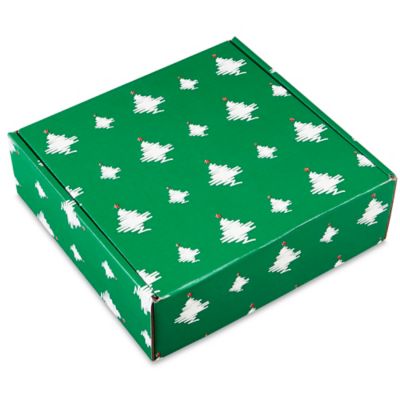 Holiday Mailer - 12 x 12 x 4", Holiday Tree S-21668TREE