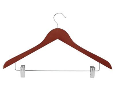 Wood Hangers - Suit Combo, Walnut S-21709WAL