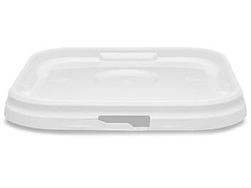 Square Lid with Tear Tab for 2 Gallon Square Pail S-21744