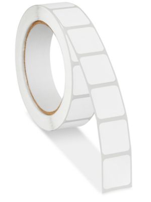Block Out Labels - White, 1 x 1" S-21768W