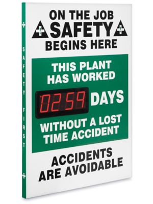 Safety Scoreboard - Automatic, Plant S-21780