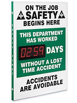Safety Scoreboard - Automatic, Department S-21781