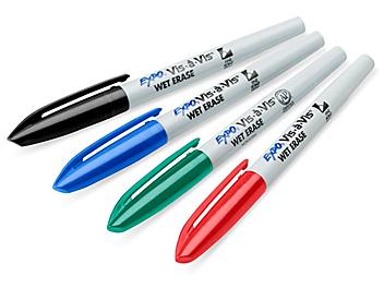 Wet Erase Markers - Fine Tip, Assorted S-21787