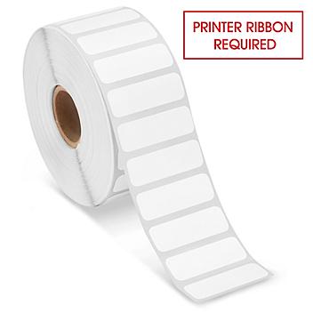 Desktop Thermal Transfer Labels - 1 1/2 x 1/2", Ribbons Required S-21828