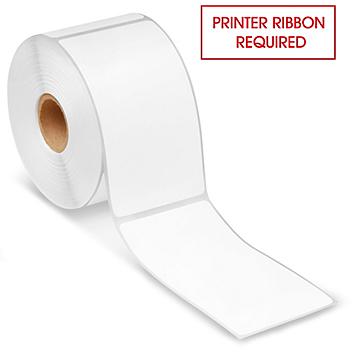 Desktop Thermal Transfer Labels - 2 1/4 x 4", Ribbons Required S-21831