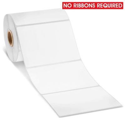 Removable Adhesive Desktop Direct Thermal Labels - 4 x 3" S-21840