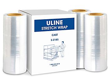 Uline Stretch Wrap - Cast, 70 gauge, 12" x 1,500' S-2185