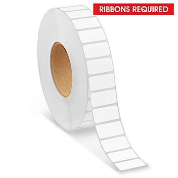 Industrial Thermal Transfer Labels - 1 1/2 x 3/4", Ribbons Required S-21869