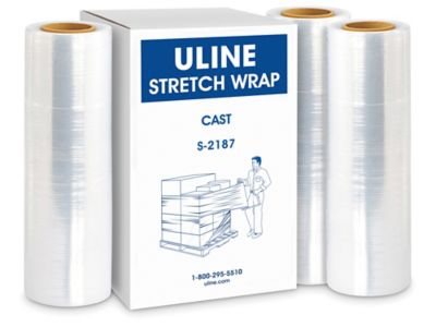 Uline PVC Shrink Film Roll - 100 gauge, 18 x 1,500