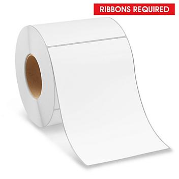 Industrial Thermal Transfer Labels - 6 x 9", Ribbons Required S-21872