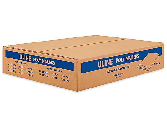 Tear-Proof Polyethylene Mailers Bulk Pack - 9 x 12