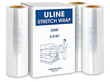 Uline Stretch Wrap - Cast, 70 gauge, 18" x 1,500' S-2187