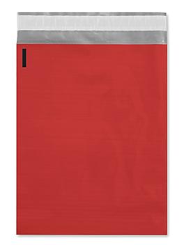 Poly Mailers - 10 x 13", Red S-21880R