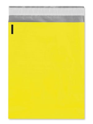 Poly Mailers - 10 x 13", Yellow S-21880Y