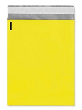 Poly Mailers - 10 x 13", Yellow S-21880Y