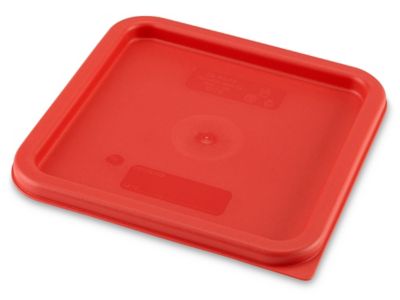 Cambro CamSquare 8 Quart Food Container with Lid, 2-count