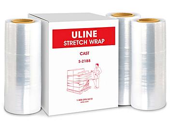 Uline Stretch Wrap - Cast, 80 gauge, 12" x 1,500' S-2188