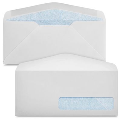 #9 Machinable White Business Envelopes with Right Window - 3 7/8 x 8 7/8" S-21891
