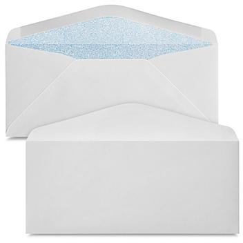 #10 Machinable White Business Envelopes - 4 1/8 x 9 1/2" S-21892