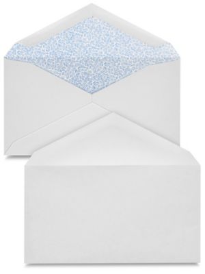 White A6 Envelopes Gummed Square Flap Bulk Pack of 1000 Envelopes