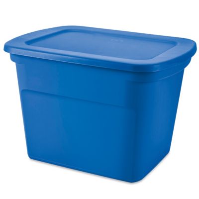 Clear Storage Boxes - 18 x 12 x 7 S-14598 - Uline