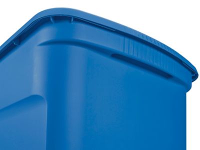 Edge 30-Gallon Storage Tote, Blue