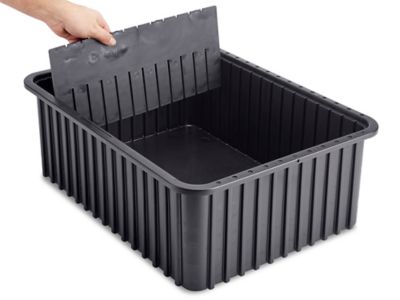 ESD FB 86/445. ESD foldable boxes without lid, 80x60x44,5 cm
