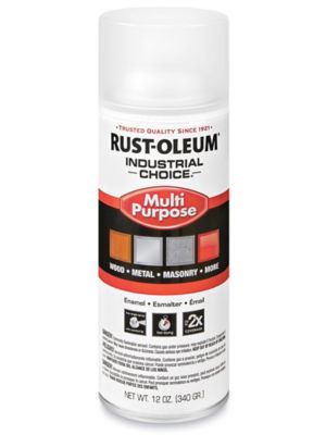 Rust-Oleum® Industrial Spray Paint - Crystal Clear S-21952C - Uline