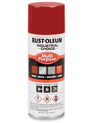 RustOleum® Industrial Spray Paint OSHA Safety Red S21952R Uline