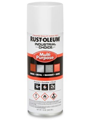 Rust-Oleum® Industrial Spray Paint - Gloss White S-21952W - Uline