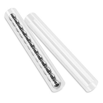 Clear Plastic Tubes - 3/4 x 6" S-21972