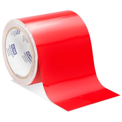 Outdoor Reflective Tape - 4 x 50', Red S-23632R - Uline