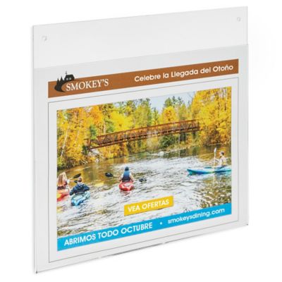 Portaletreros - 11 x 8 1/2", Wall-Mount S-22005