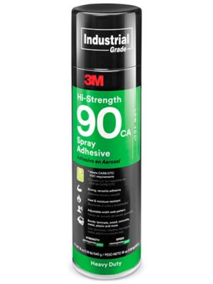 3M Hi-Strength 90 Spray Adhesive 43814, 52 gal Drum, Clear