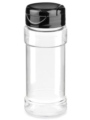  Plastic Spice Jars - 2 oz, Unlined