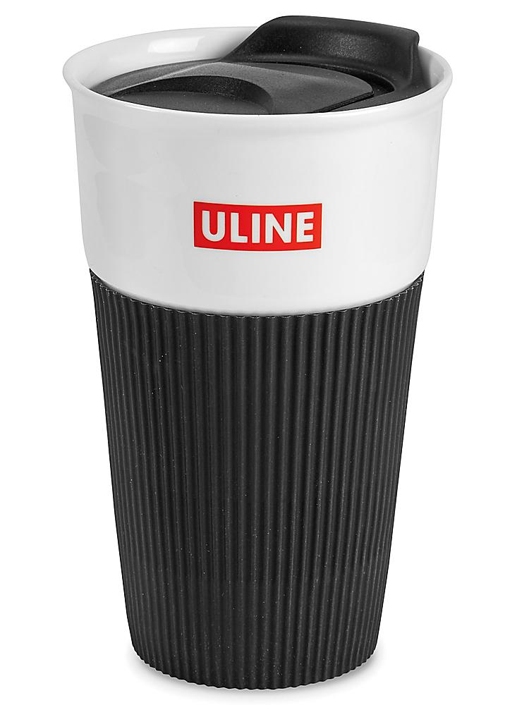 channel success Salesperson Uline Ceramic Travel Mug S-22047 - Uline