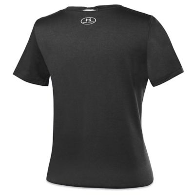 Ladies' Under Armour® Shirt - Black, Medium S-22088BL-M - Uline