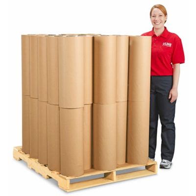 40 lb Kraft Paper Roll Skid Lot - 30" x 900' S-2209S