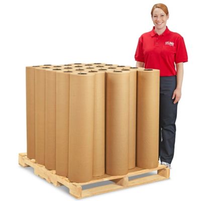 40 lb Kraft Paper Roll Skid Lot - 36" x 900' S-2210S