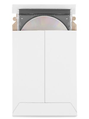 White Self-Seal Stayflats&reg; #1 - 6 x 8" S-2213