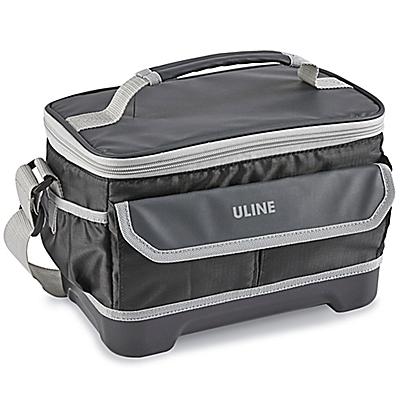 Uline Lunch Box - Black/Gray S-22139B/G - Uline