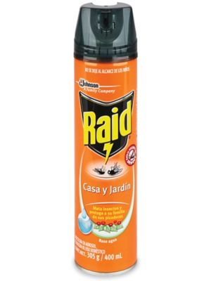 Raid® Mata Moscas y Mosquitos Lata de 13.5 oz S22165 Uline