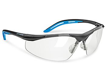 Jayhawk&trade; Safety Glasses - Black Frame, Clear Lens S-22188BL-C